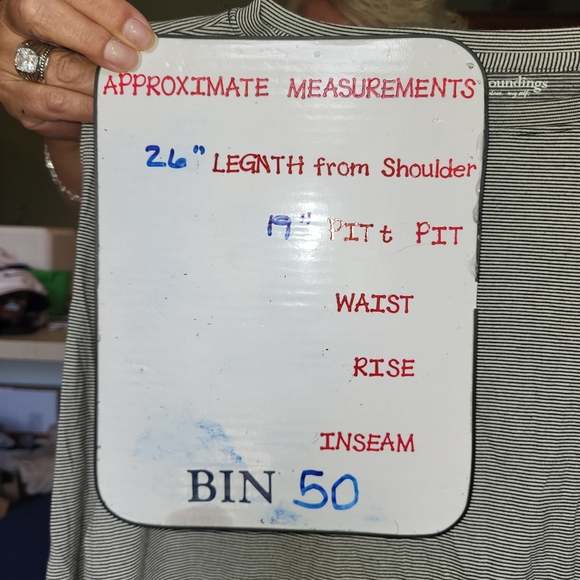 Soft Surroundings Ruffle Striped Tunic - Picture 5 of 6